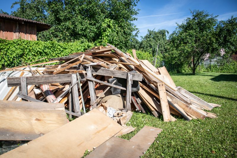 Wood Pile Removal detail