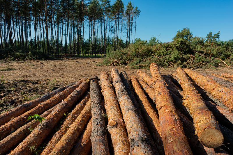 Pine Straw Clearing