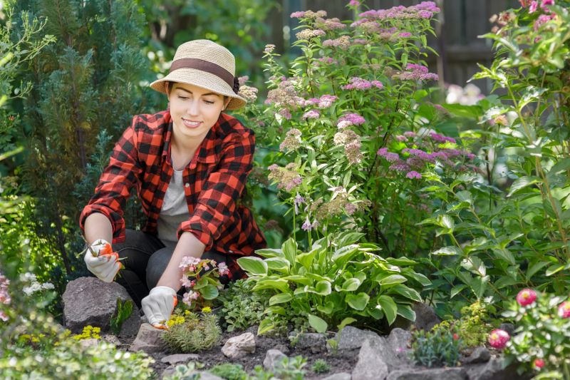 Rock Bed Weeding